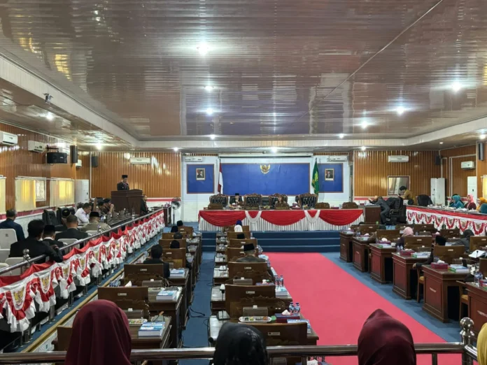 Foto : Rapat Paripurna Bahas LKPJ Bupati 2025